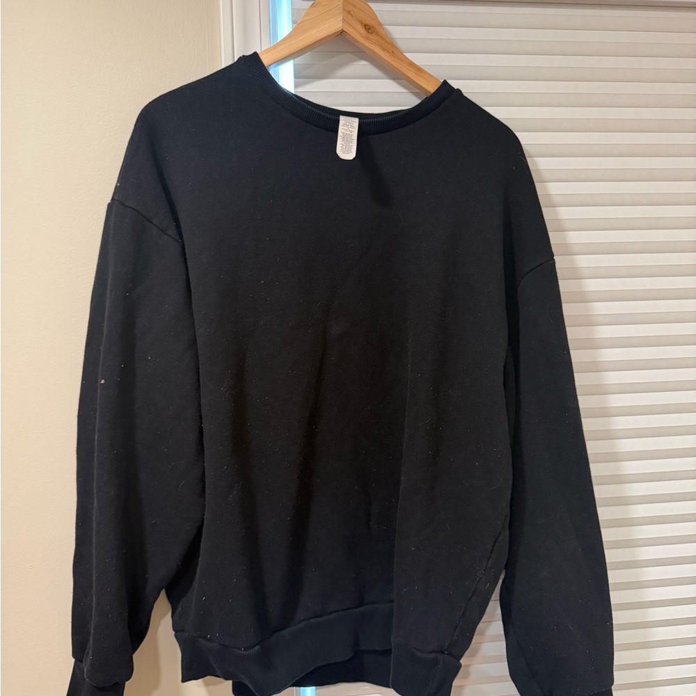 ALO Yoga Black Woman’s Crewneck Sweatshirt